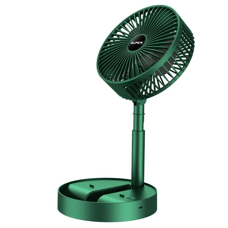 Table Fan High Speed – 2100 RPM | Rechargeable Portable Fan with 3 Speed Settings